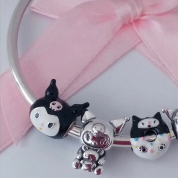 Sanrio Kawaii Hello Kitty My Melody Kuromi Charm, fits Pandora - Picture 6 of 7